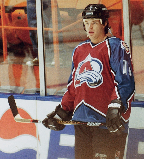 Deadmarsh with the Colorado Avalanche in 1997