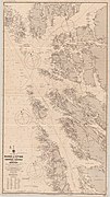 Admiralty Harita No 509 Norveç, batı kıyısı Blomö'den (Blomøyna) Utvaer'e, 1895.jpg Yayınlandı