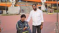 Adnan Safee with Deepa Malik an Indian athlete.jpg