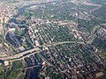 Aerial Minneapolis and Mississippi River Bridges (17379653566).jpg