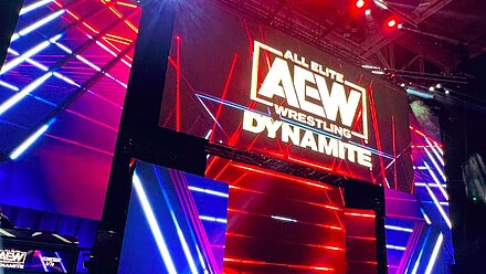Dynamite's updated stage introduced in 2023