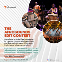 Afrosounds Edit Contest E-Flier