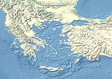 Naxos est situé dans la région de la mer Égée