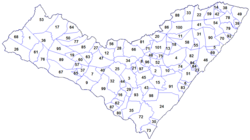 Municipalities of Alagoas, Brazil Alagoas Municipalities.png