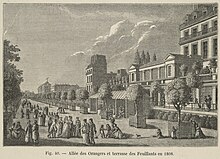 Fichier:Allée_des_Orangers_et_terrasse_des_Feuillants_en_1808.jpg