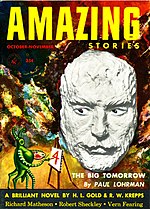 Amazing Stories cover image for October-November 1953