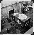 Ambulance car being lowered from flight deck; Suez crisis Wellcome L0024925.jpg