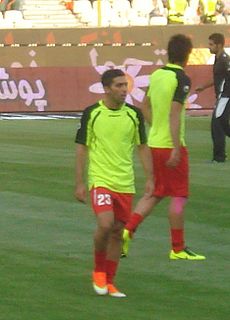 Amir Hossein Feshangchi Iranian football midfielder and coach