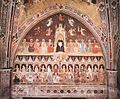 El triunfo de Santo Tomás de Aquino en el Cappellone degli spagnoli, por Andrea di Bonaiuto, 1368. -Cappellone degli Spagnoli-