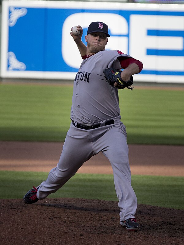 Bailey with the Boston Red Sox