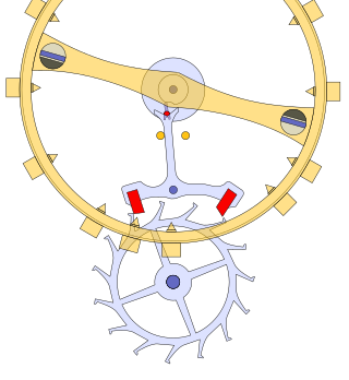 <span class="mw-page-title-main">Lever escapement</span>