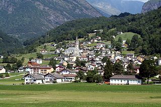 <span class="mw-page-title-main">Aquila, Switzerland</span> Former municipality in Ticino, Switzerland
