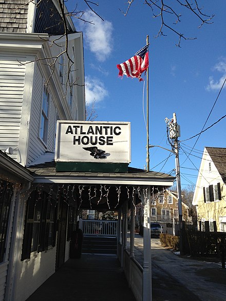 The Atlantic House. One of the oldest gay bars in the United States