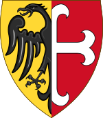 Attributed Coat of Arms of Henry VII, King of Germany (according to Matthew Paris, Historia Anglorum).svg