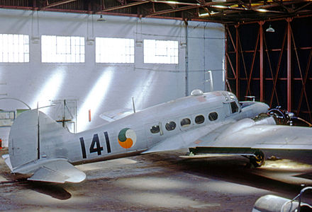 Irish Air Corps Avro Anson C.19, operated from 1946 until 1962