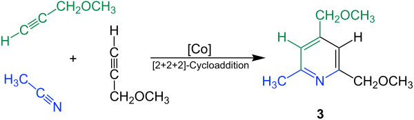 Synthese eines Pyridinderivates mit Etherfunktionen