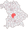Deutsch: Wahlkreis 217: Ingolstadt