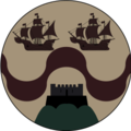 Emblem of the Bombay Presidency during the British Raj