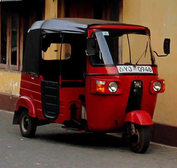 Auto rickshaw in Sri Lanka