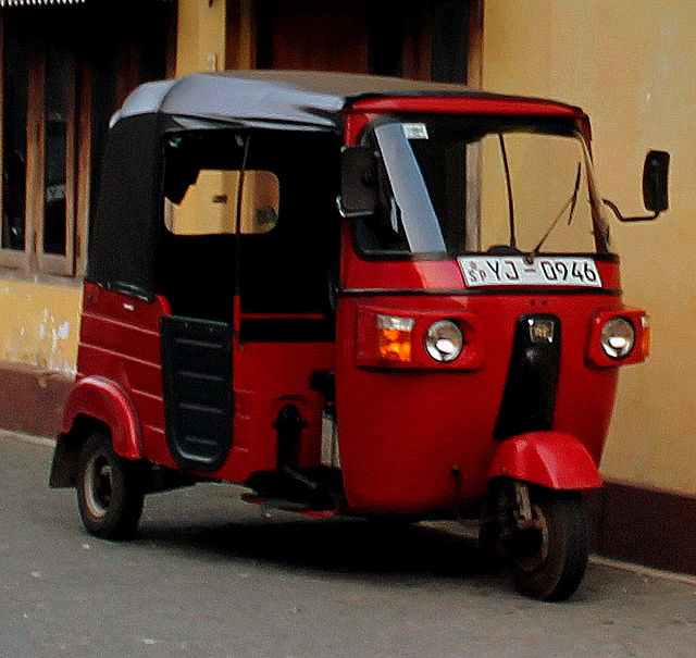 Usa ka Auto Rickshaw sa Sri Lanka