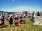 Bailes regionales durante las fiesta de San Gregorio