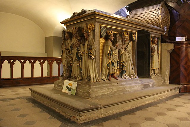 Otto's tomb in the Michaelsberg Abbey Church