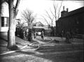 Barn fire in residential neighborhood, Keene NH (14531983169).jpg