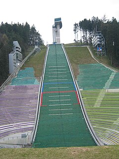 Bergisel Ski Jump ski jump hill at Innsbruck, Austria