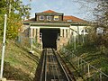 Bergstation der Bahn auf den Merkur