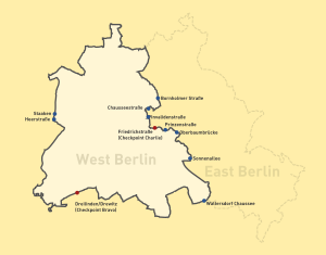 ベルリンの壁: 概要, ベルリンをめぐる東西対立, 壁の建設に至るまで