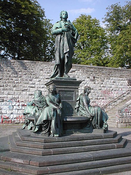 Monument to Friedrich Schiller (bronze version)