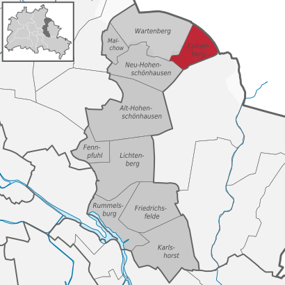 So kommt man zu Berlin-Falkenberg mit den Öffentlichen - Mehr zum Ort Hier