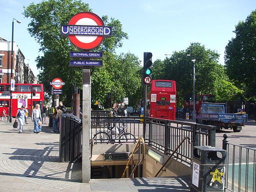 Bethnal Green stn southwest entrance