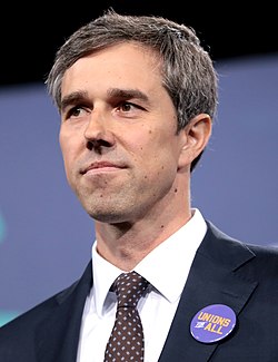 Beto O’Rourke vuonna 2019.