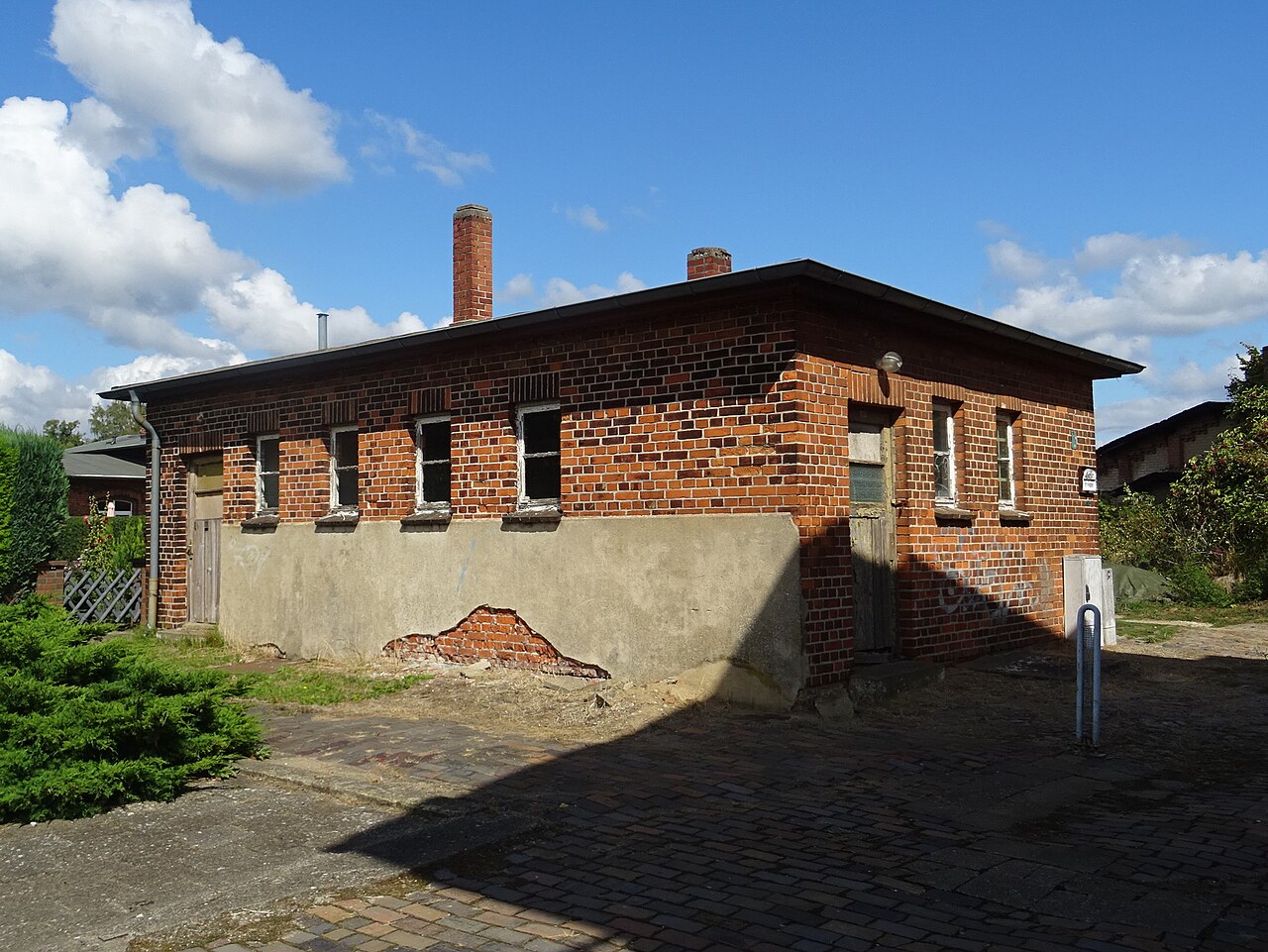 Wartehalle im Jahr 2018