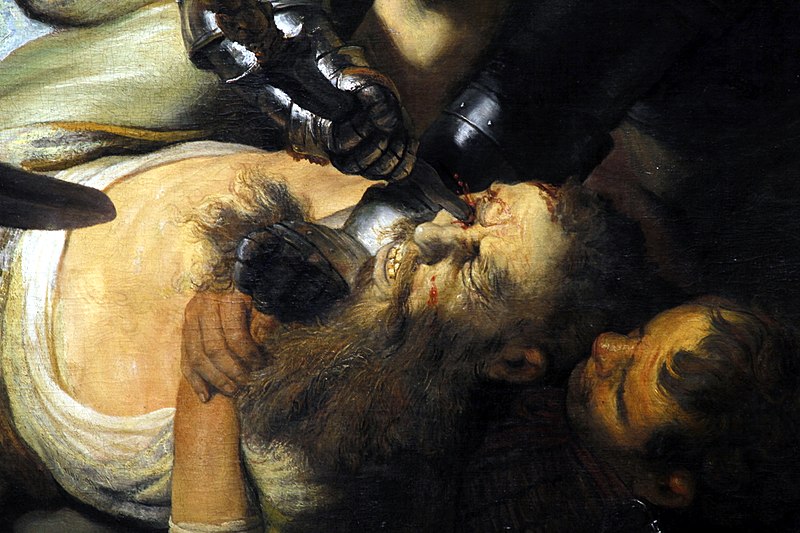 FileBlinding of Samson by Rembrandt (detail) Städel