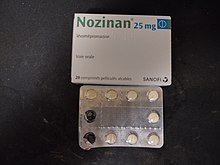 Boîte de Nozinan 25mg en France