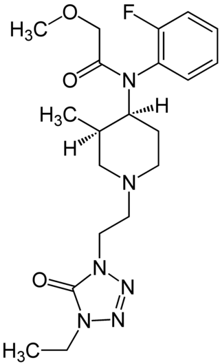 <span class="mw-page-title-main">Brifentanil</span> Chemical compound