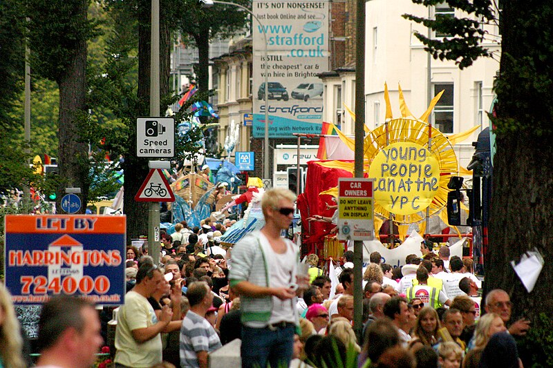 File:Brighton Pride Parade 2009 Street Party (3778803303).jpg