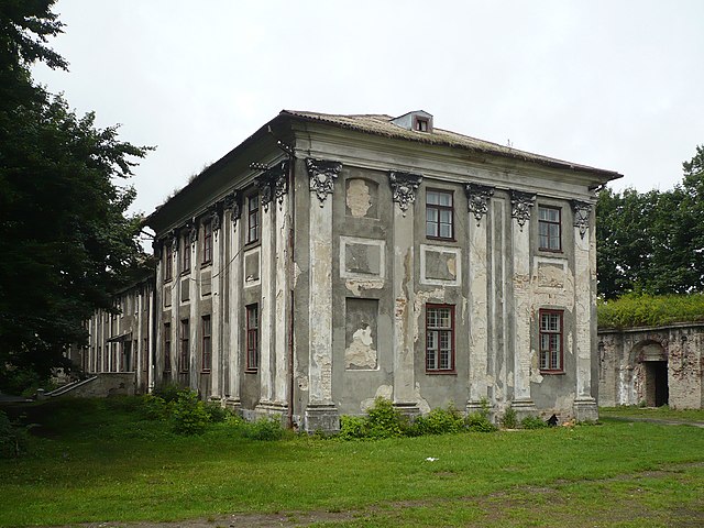 The deteriorating Potocki Palace today