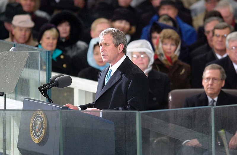 File:Bush 2001 inauguration.jpg