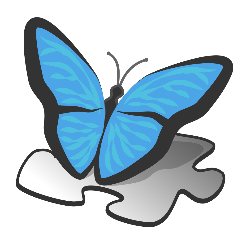 Download File Butterfly Template Svg Wikimedia Commons 3D SVG Files Ideas | SVG, Paper Crafts, SVG File