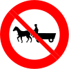C24.2: No horse-drawn vehicles or similar