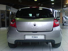 Clio RS Sport vista posterior