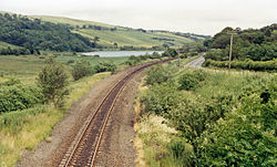 Caldwell - позже Uplawmoor, местоположение станции geograph-3098674-by-Ben-Brooksbank.jpg