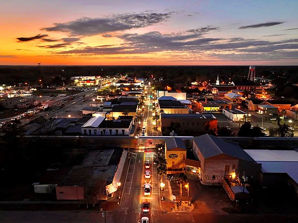 Image: Call Street at Sunset