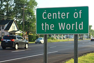 <span class="mw-page-title-main">Center of the World, Ohio</span> Unincorporated area in Ohio, United States