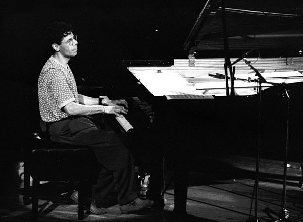 Chick Corea in concert at Deauville (Normandy, France) in 1992.