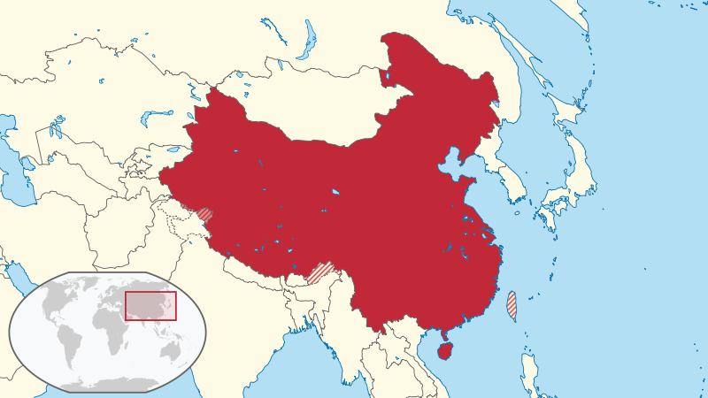 File:China in its region (claimed and disputed hatched).svg