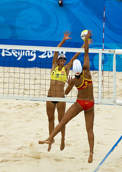 File:China vs. Austria in Beach Volleyball - Summer Olympics Beijing 2008 2.jpg